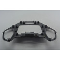 Moldura Radio Central Painel Ford Ka 2015 A 2021 Original Prateado