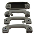 Kit 3 Puxador Alça Teto Pqp Porta Oculos Cruze 2012 Original Bege