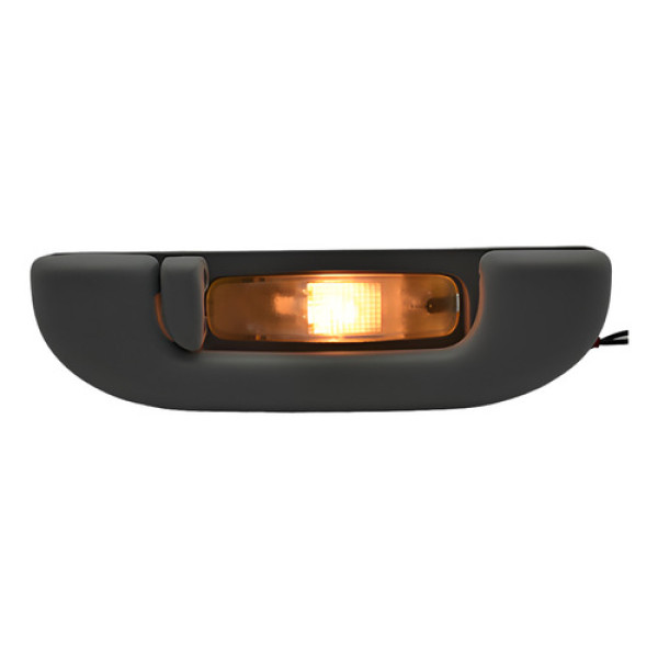 Puxador Alça Teto Pqp Com Luz Jeep Compass 2019 Original Cinza