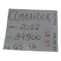 Quebra Sol Lado Direito Passageiro Commander 2022 Original