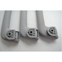 Kit 3 Puxador Alça Teto Pqp Chery Tiggo 2 2020 Original Cinza-escuro