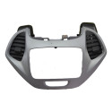 Moldura Central Painel Radio Com Difusor Ford Ka 2019 Origin Cinza