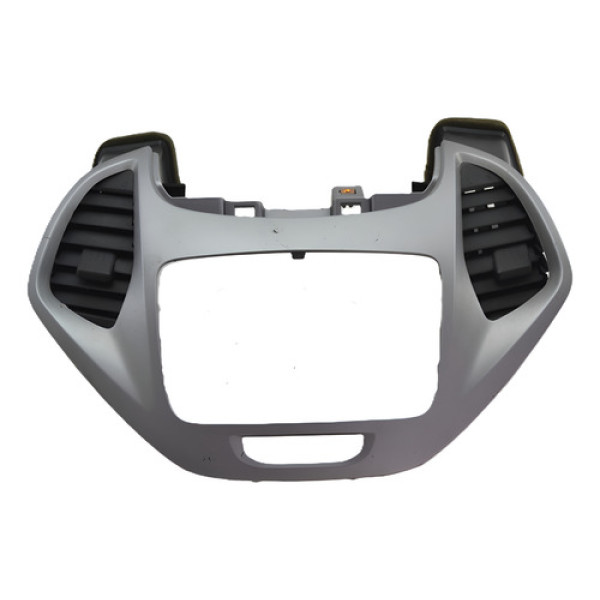Moldura Central Painel Radio Com Difusor Ford Ka 2019 Origin Cinza