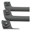 Kit 3 Puxador Alça Teto Pqp Arrizo 5 2021 Original Cinza
