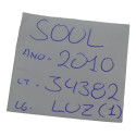 Luz Cortesia Interna Dianteira Teto Soul 2010 Original