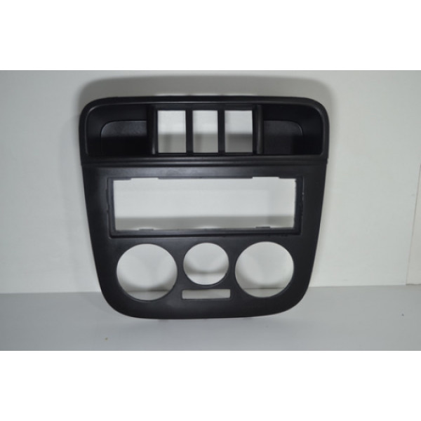 Moldura Central Painel Volkswagen Gol Plus 2008 Original Preto