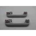 Par Alça Apoio Teto Pqp Tiggo 7 2020-2026 Original Cinza