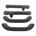 Kit 4 Puxador Alça Teto Pqp Pt Cruiser 2003 Original Cinza