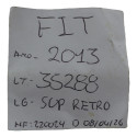 Pastilha Suporte Espelho Retrovisor Interno Fit 2013 Origina