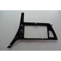 Moldura Central Painel Multimídia Toyota Corolla Original Preto
