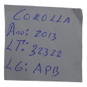 Apoio Encosto Braço Console Corolla 2013 Original Original