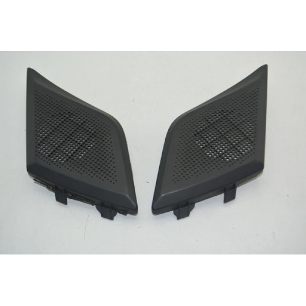 Par Tela Alto Falante Painel Nissan 370z 2010-2020 Original Preto