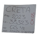 Quebra Sol Lado Esquerdo Motorista Creta 2023 Original