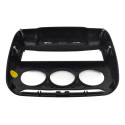 Moldura Central Painel Radio Citroen C3 2012 Original Cinza-escuro