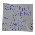 Quebra Sol Lado Direito Passageiro Grand Siena 2015 Origina