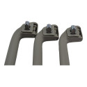 Kit Com 3 Puxador Alça Teto Pqp Honda Hr-v 2020 Original Bege