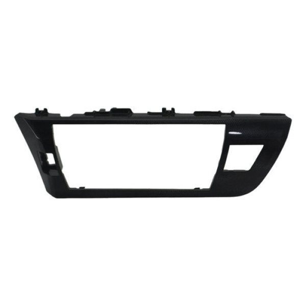 Moldura Multimidia Central Painel Corolla 2014 2015 2016 Ori Preto