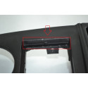 Moldura Central Painel Volkswagen Gol City 2010 2011 Origina Preto