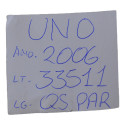 Par Quebra Sol Lado Direito Esquerdo Uno Mille 2006 Original