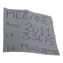 Moldura Retrovisor Interno Megane 2011 Original