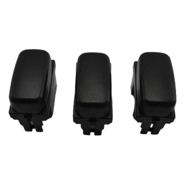 Kit 3 Botão Cego Falso Mitsubishi Asx 2014 Original