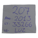 Luz Cortesia Interna Teto Peugeot 207 2013 Original