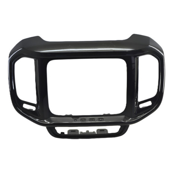 Moldura Multimidia Painel Central Fiat Toro 2019 Original Preto