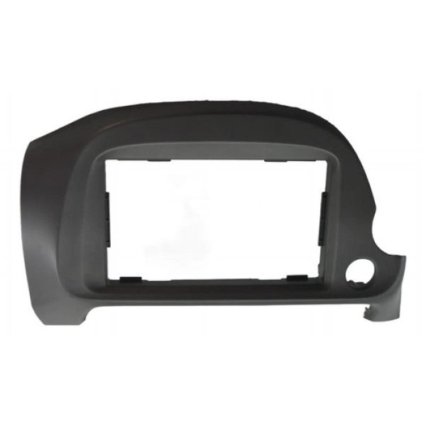 Moldura Painel Central Honda Fit 2009 A 2014 Original Prateado