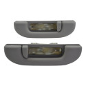 Par Puxador Alça Teto Pqp Com Luz Fiat Toro 2021 Original Cinza-escuro