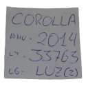 Luz Interna Central Traseira Teto Corolla Gli 2014 Original