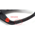 Moldura Central Painel Radio Com Difusor Ford Ka 2019 Origin Cinza