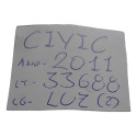 Luz Cortesia Interna Teto Traseira Civic 2011 Original