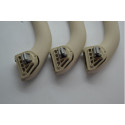 Kit 3 Puxador Alça Teto Pqp Volkswagen Jetta 2013 Original Bege