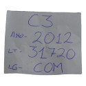 Comando Ar Condicionado Painel Citroen C3 2012 Original