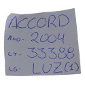 Luz Interna Teto Porta Oculos Honda Accord 2004 Original