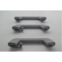 Kit Com 3 Puxador Alça Teto Pqp Chery Tiggo 8 2021 Original Cinza-escuro