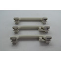Kit 3 Puxador Alça Teto Pqp Ford Ecosport 2020 Original Original
