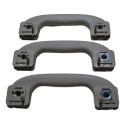 Kit 3 Apoio Puxador Alça Pqp Teto Tracker 2021 Original Cinza Cinza