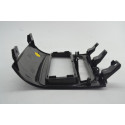 Moldura Central Painel Radio Fiat Strada 2012 Original Preto