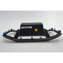 Moldura Central Painel Porta Treco Fiat Strada 2020 Original Preto