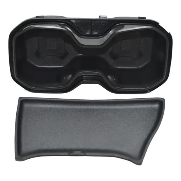 Moldura Borracha Porta Copo Console Renegade 2024 Original Preto