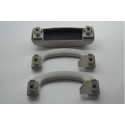 Kit 2 Pqp + Porta Oculos Fiat Punto Linea 2015 Original Cinza