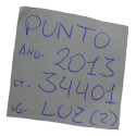 Moldura Sensor Alarme Off Teto Punto 2013 Linea Origina