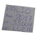 Luz Cortesia Interna Teto Palio 2017 Siena Strada Original