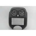 Moldura Central Radio Difusor Nissan Versa 2013 Original Cinza-escuro
