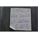 Encosto Apoio Braço Central Console Corolla 2023 Original Preto
