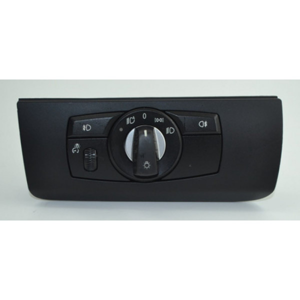 Moldura Botão Interruptor Farol Bmw X5 Sport 4.8  2007 2008