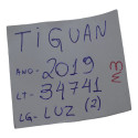 Luz Cortesia Traseira Teto Interna Tiguan 2019 Original