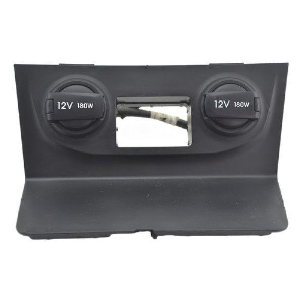 Moldura Com Tomada 12v Console Creta 2021 Original