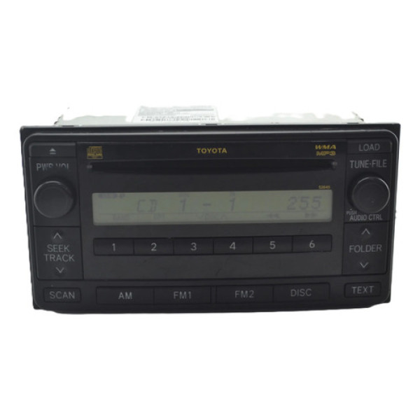 Radio Aparelho Som Painel Hilux 2008 2009 2010 2011 Original